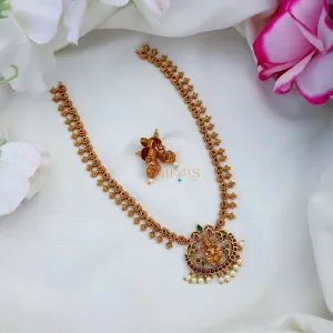 Stunning Beauty Lakshmi Motif Necklace