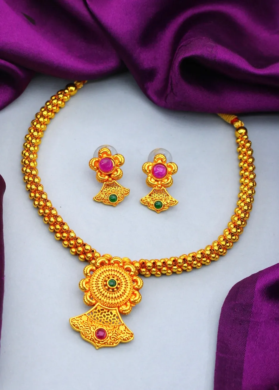 STUNNING MALHAR NECKLACE