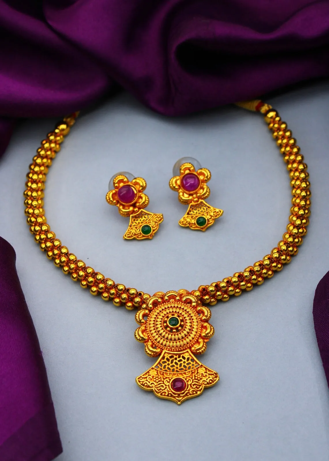 STUNNING MALHAR NECKLACE