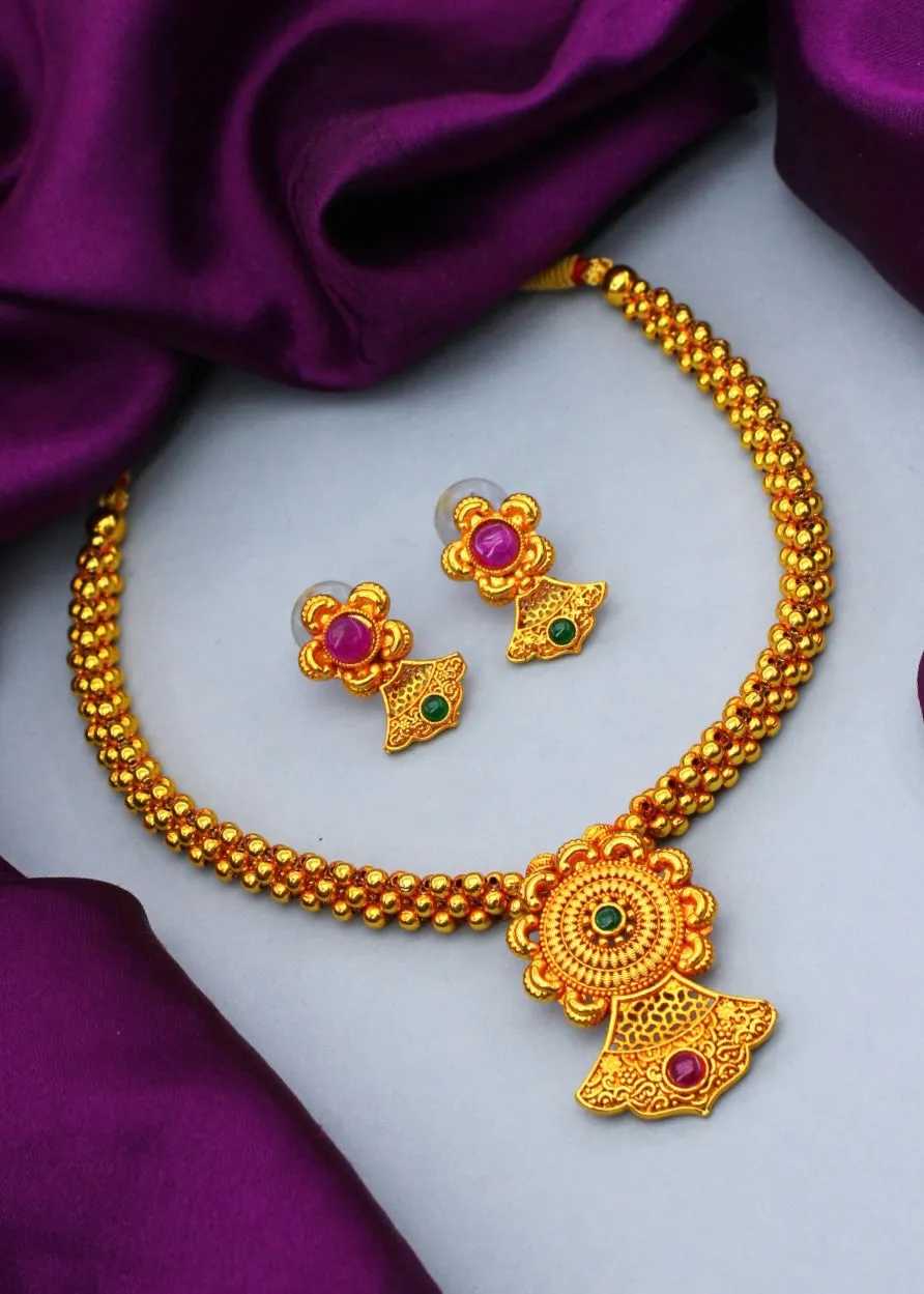 STUNNING MALHAR NECKLACE