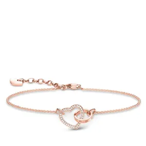 Thomas Sabo Bracelet Together Forever Heart TA1730CZR