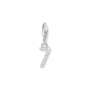 THOMAS SABO Charm Pendant Number "7" Silver