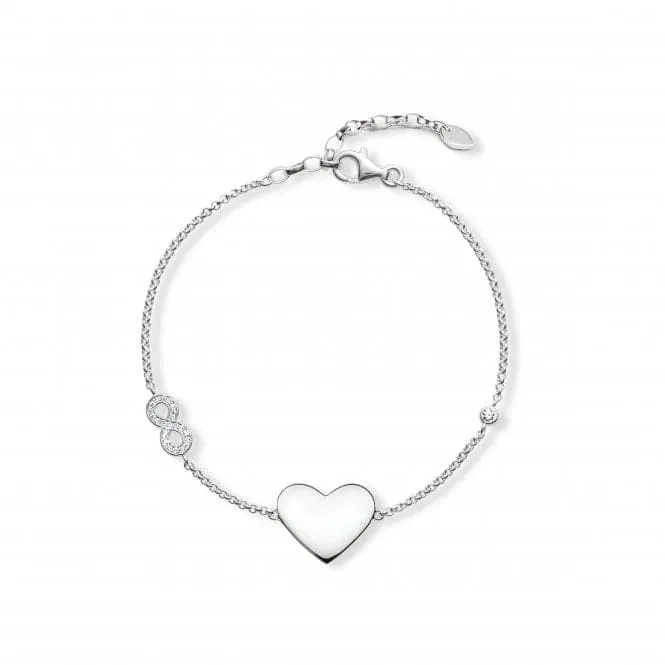 Thomas Sabo Heart With Infinity Bracelet A1486-051-14