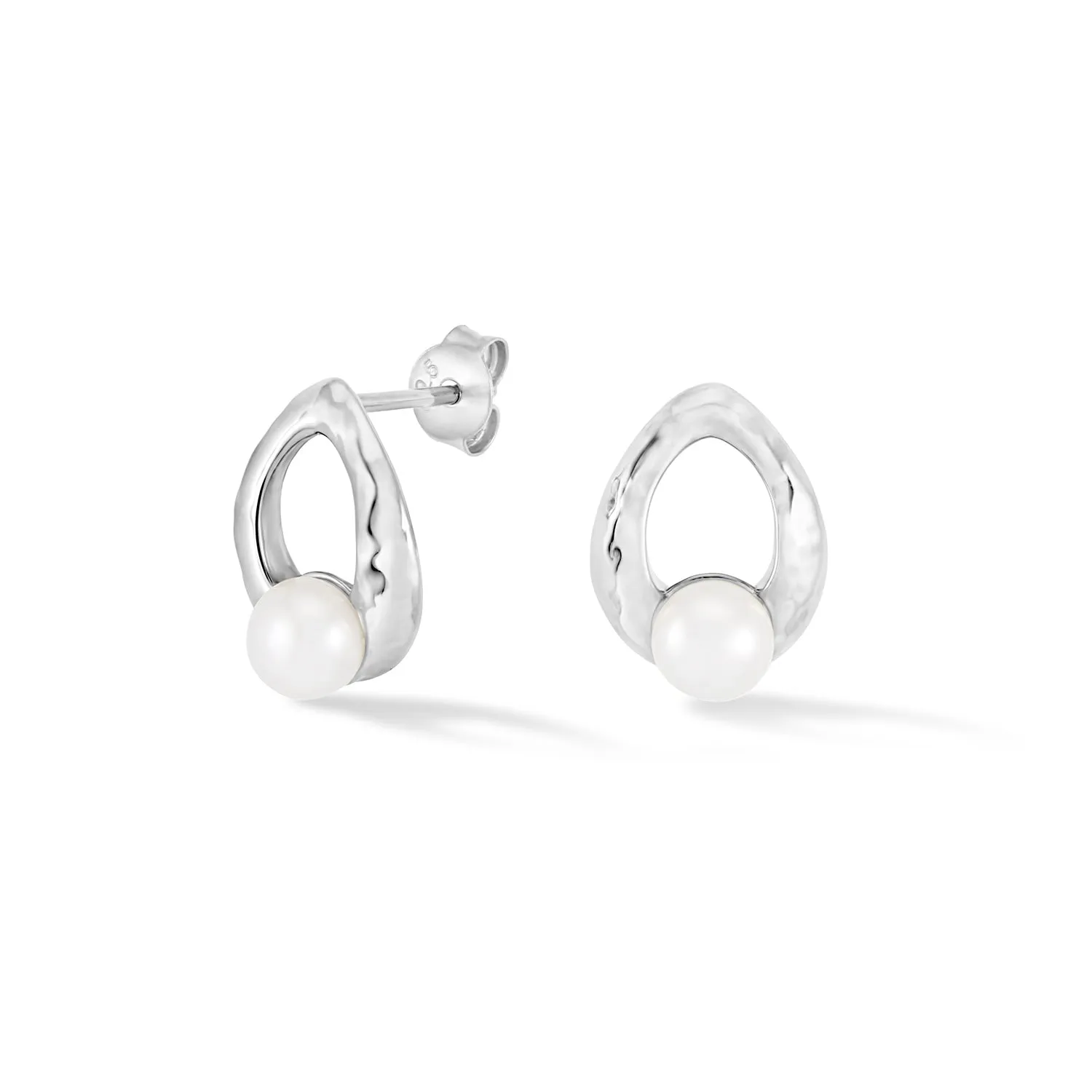 Waterfall Pearl Droplet Studs