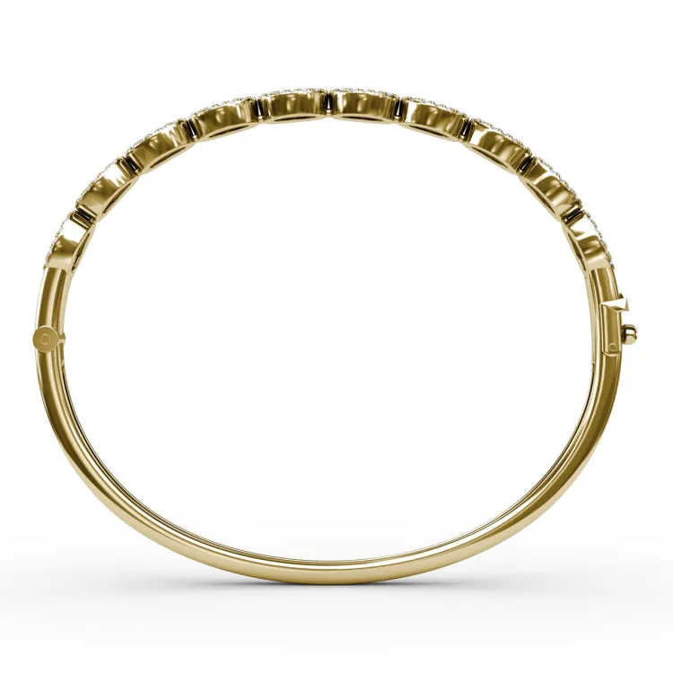 Whimsical Diamond Bangle