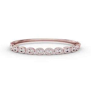 Whimsical Diamond Bangle