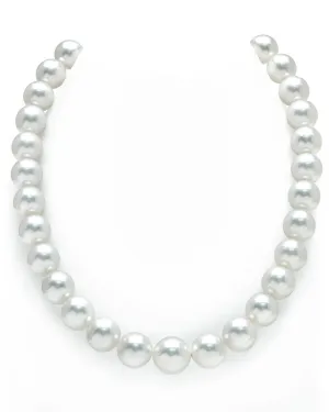 White South Sea Pearl Necklace, 12.0-14.0mm - AAA Quality